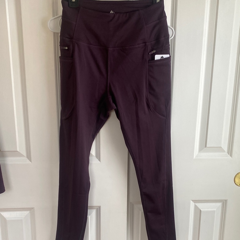 RBX Purple , plum High-Waisted Leggings size is small p